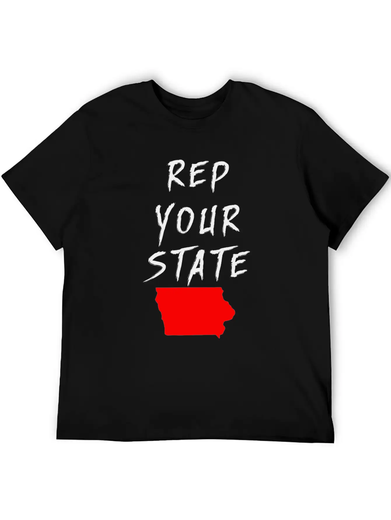 REP YOUR STATE IOWA Essential Cotton Tee For Daily Outfits – Unisex Style