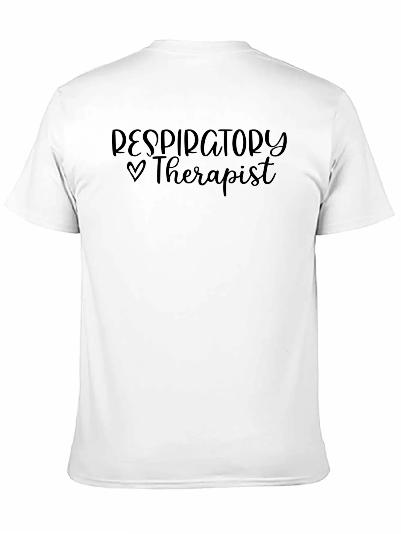 Reratory Therapist With Heart Unisex Casual T-Shirt – Clean Design For Daily Comfort