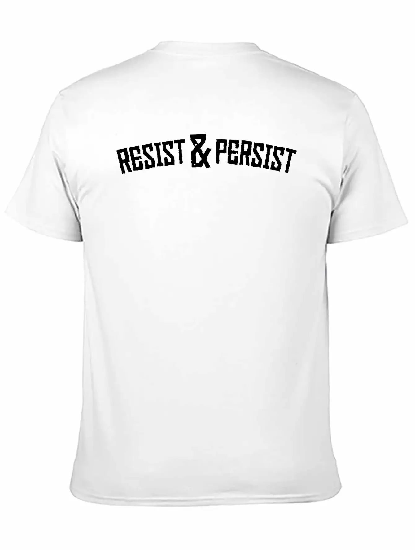 Resist & Persist Modern Fit Casual T-Shirt – Clean And Versatile Design