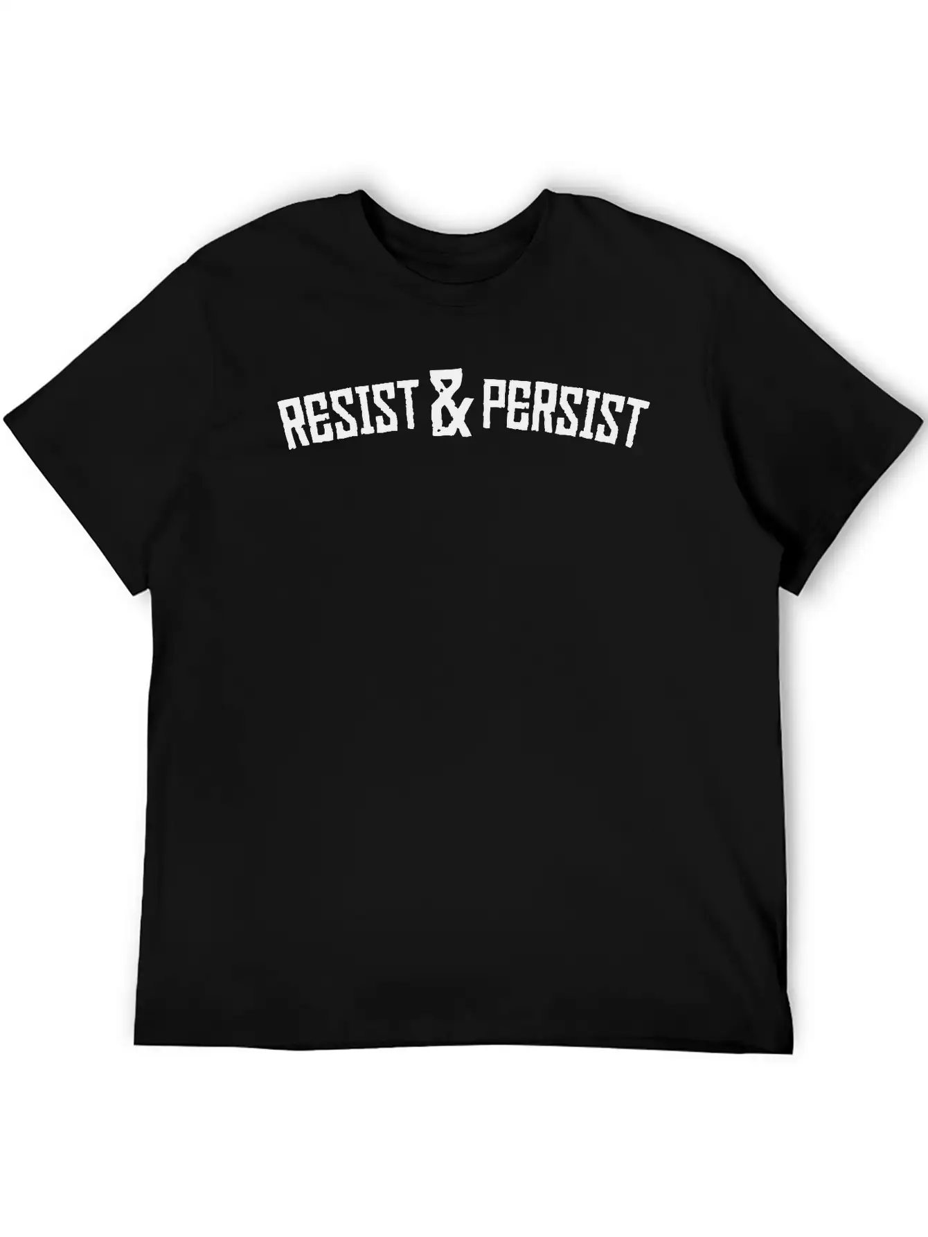 Resist & Persist Modern Fit Casual T-Shirt – Clean And Versatile Design