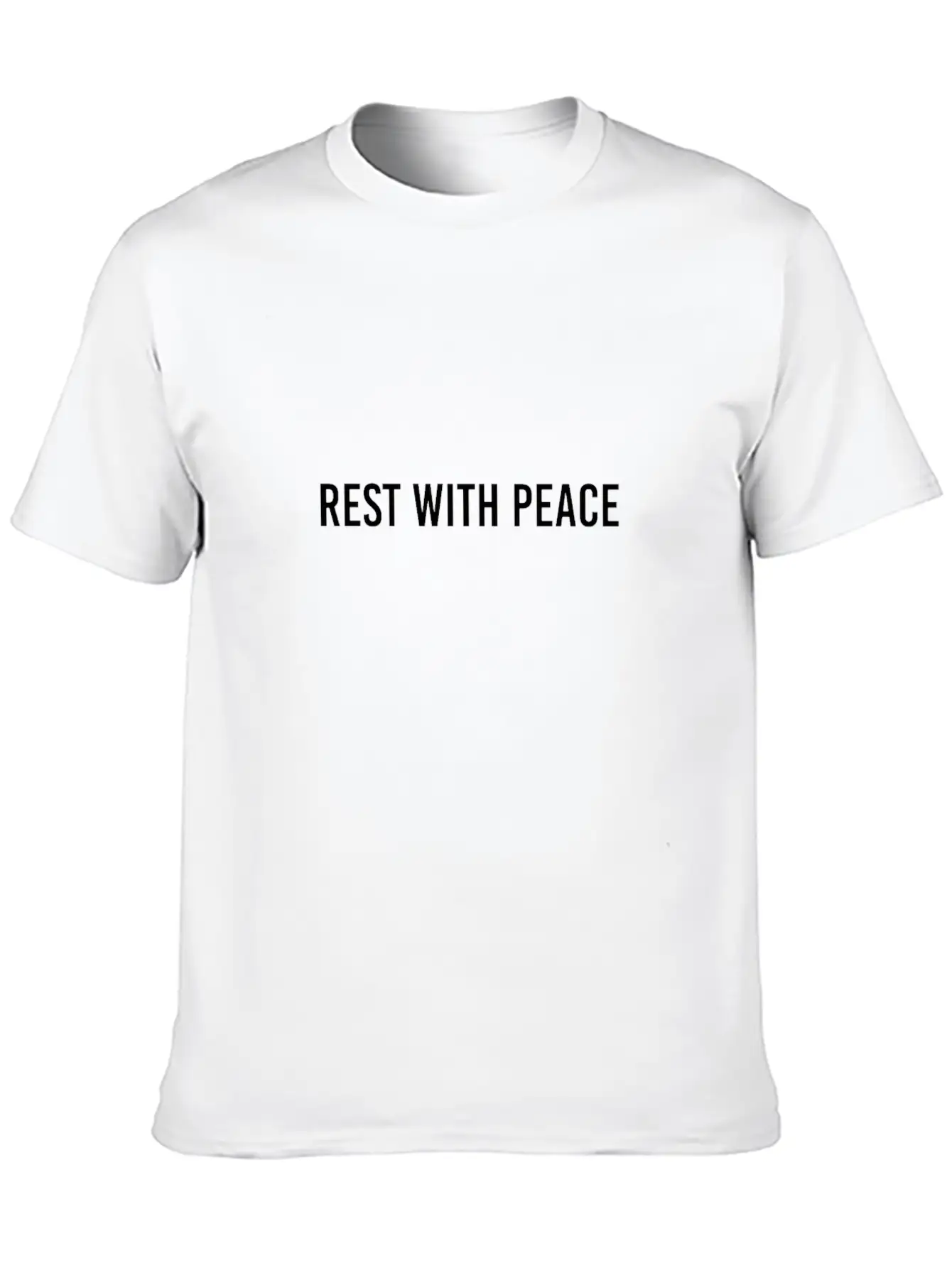 Rest With Peace Basic Graphic T-Shirt – Daily Comfort In Soft Cotton
