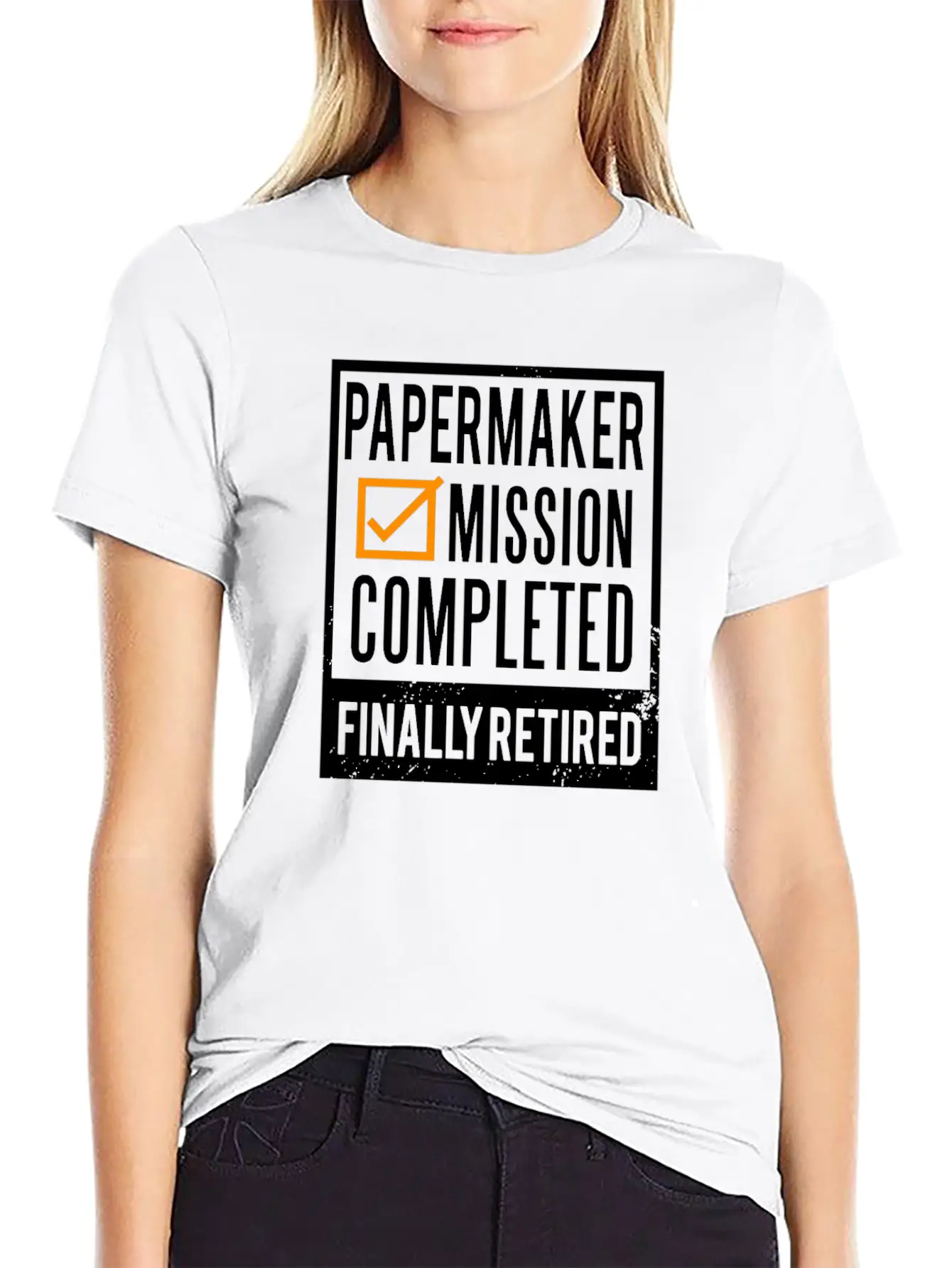 Retirement Gift Idea Retired Papermaker Unisex Casual T-Shirt – Clean Design For Daily Comfort