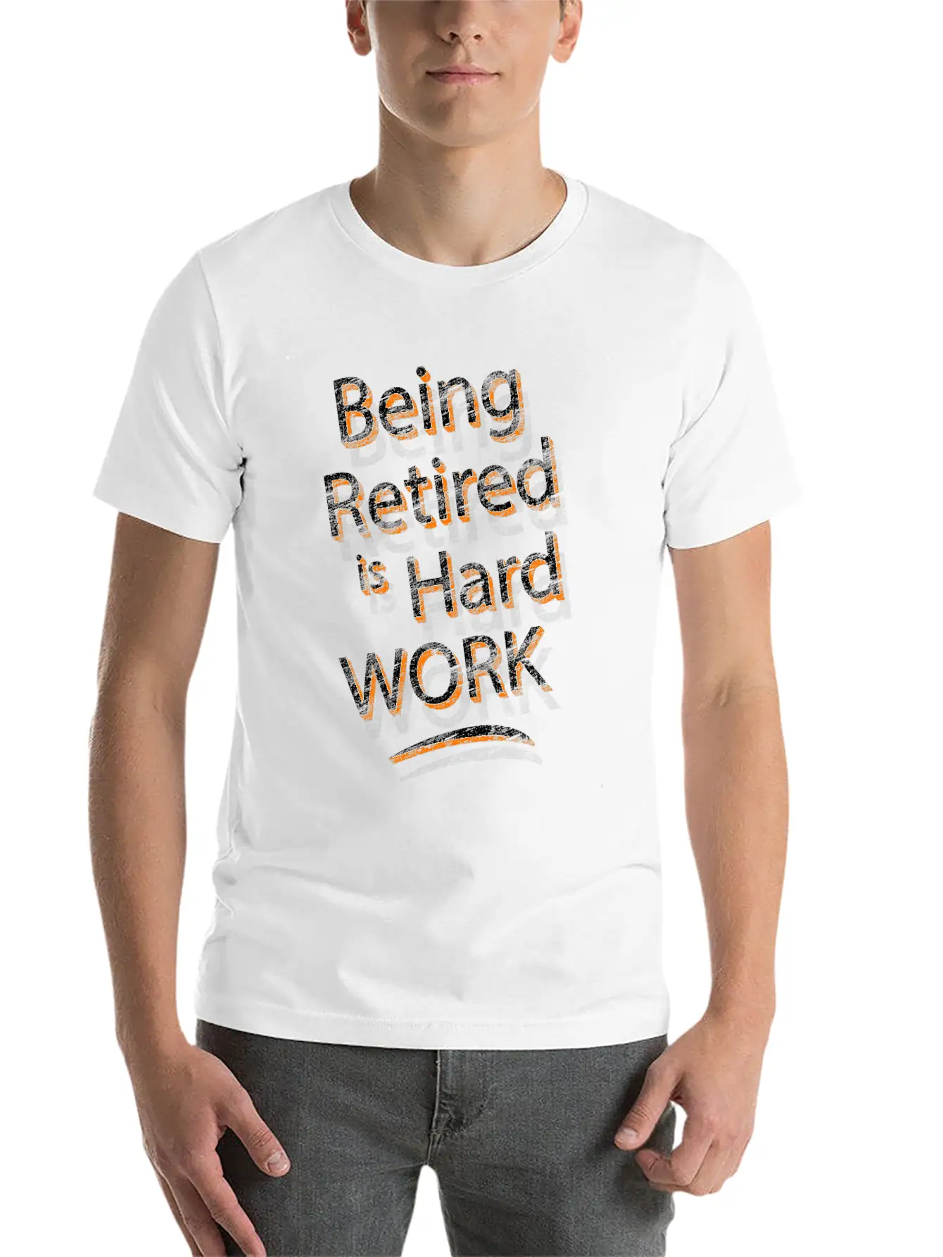 Retirement Lightweight Cotton T-Shirt – Daily Comfort Graphic Shirt