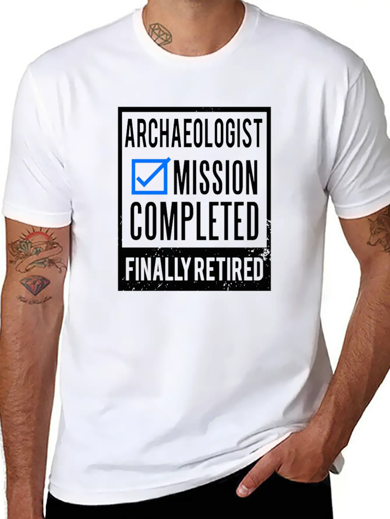 Retirement - Retired Archaeologist Classic Fit Graphic Tee For Daily Comfort – Unisex Cotton Shirt
