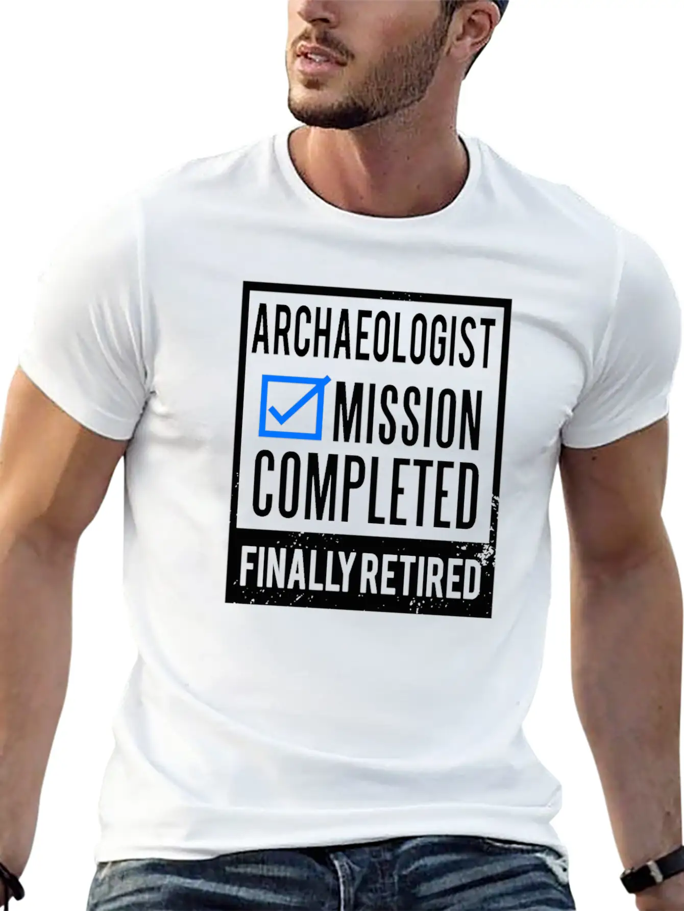 Retirement - Retired Archaeologist Classic Fit Graphic Tee For Daily Comfort – Unisex Cotton Shirt