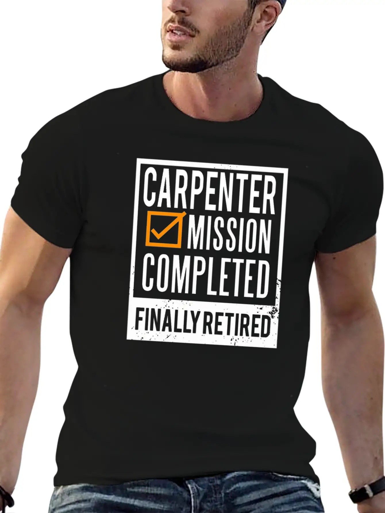 Retirement - Retired Carpenter Relaxed Everyday Tee – Lightweight And Durable Cotton