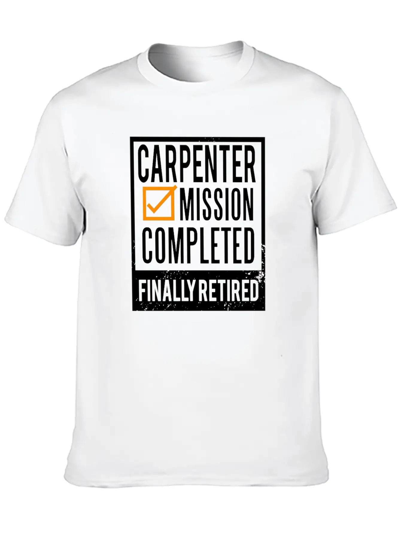 Retirement - Retired Carpenter Relaxed Everyday Tee – Lightweight And Durable Cotton