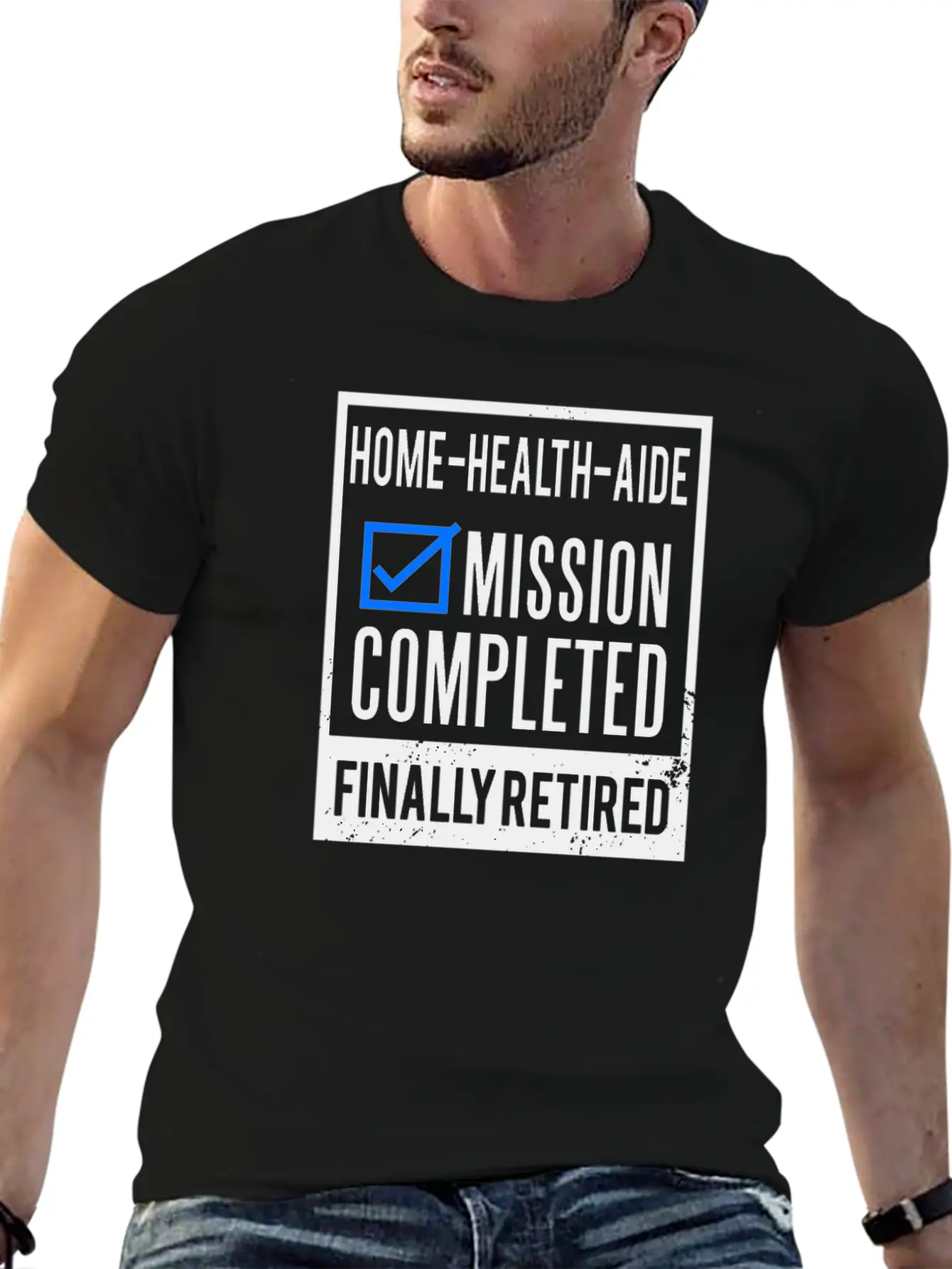 Retirement - Retired Home-Health-Aide Soft Cotton Short Sleeve Tee – Unisex Wardrobe Staple