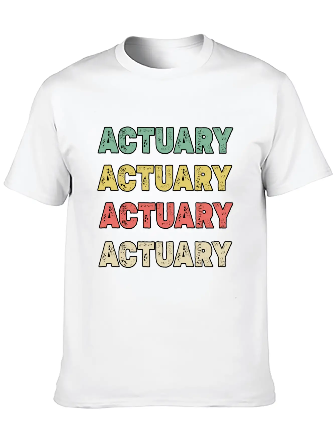 Retro Actuary Risk Manager Insurance Soft Cotton Short Sleeve Tee – Unisex Wardrobe Staple