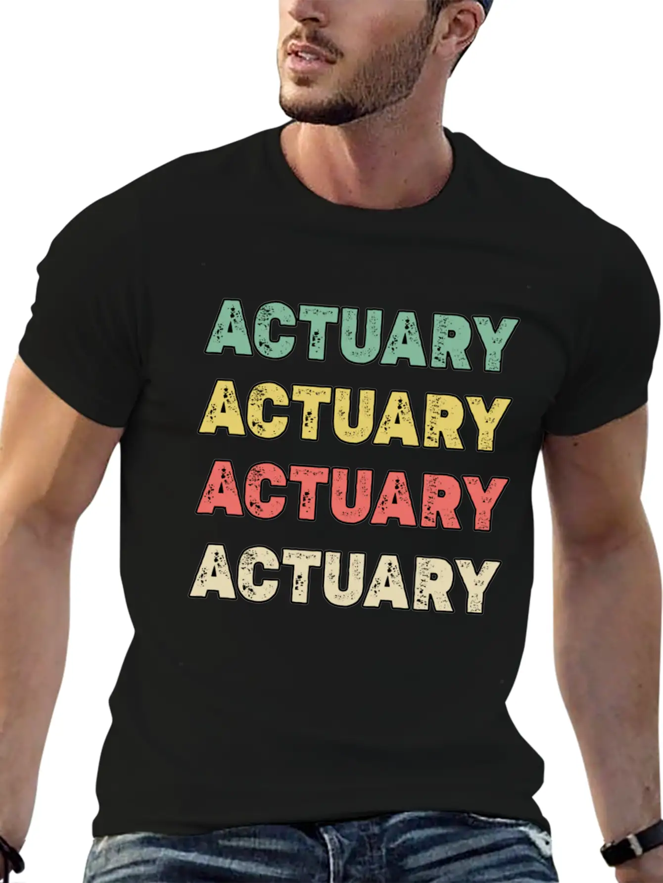 Retro Actuary Risk Manager Insurance Soft Cotton Short Sleeve Tee – Unisex Wardrobe Staple