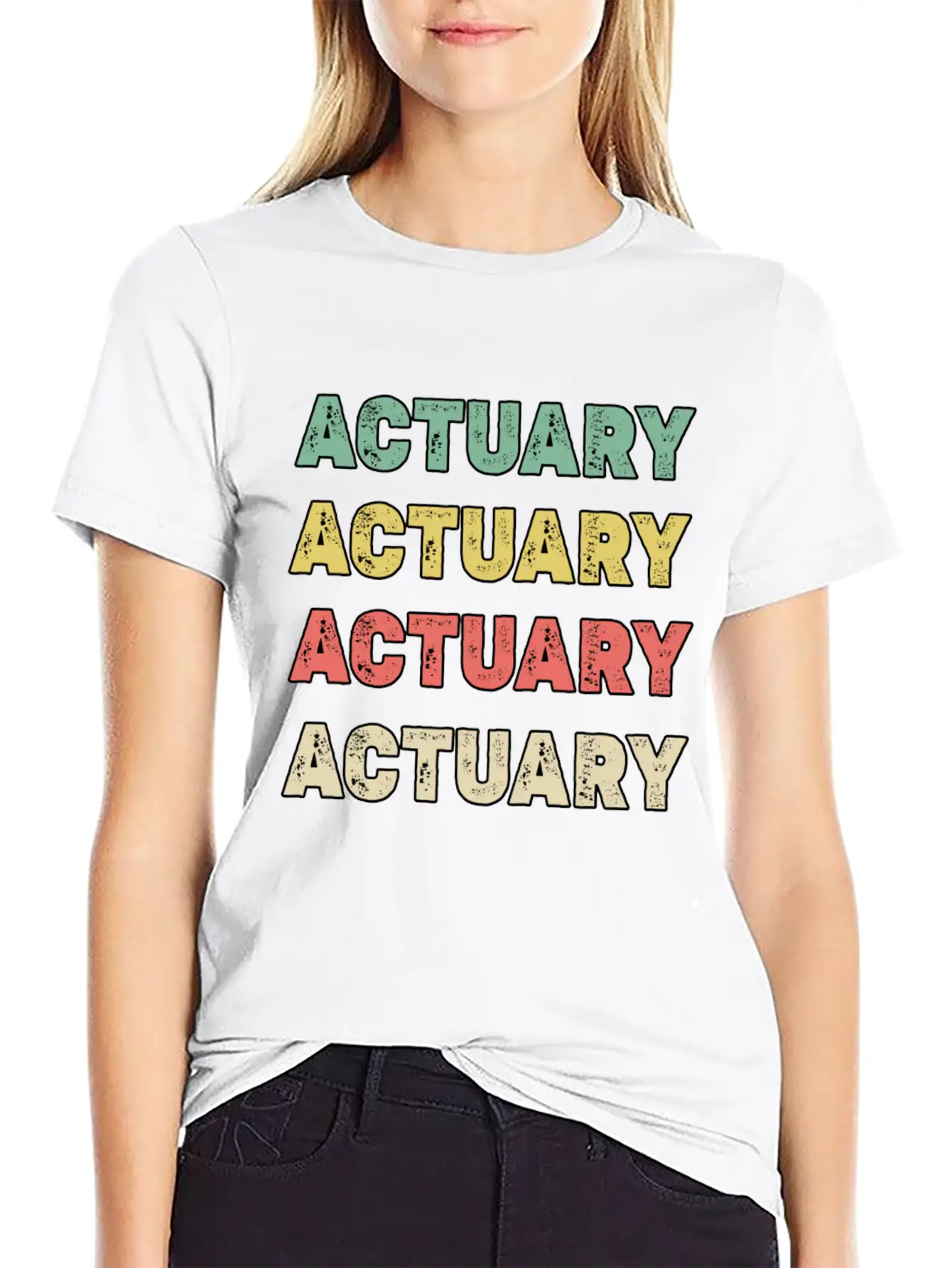 Retro Actuary Risk Manager Insurance Soft Cotton Short Sleeve Tee – Unisex Wardrobe Staple