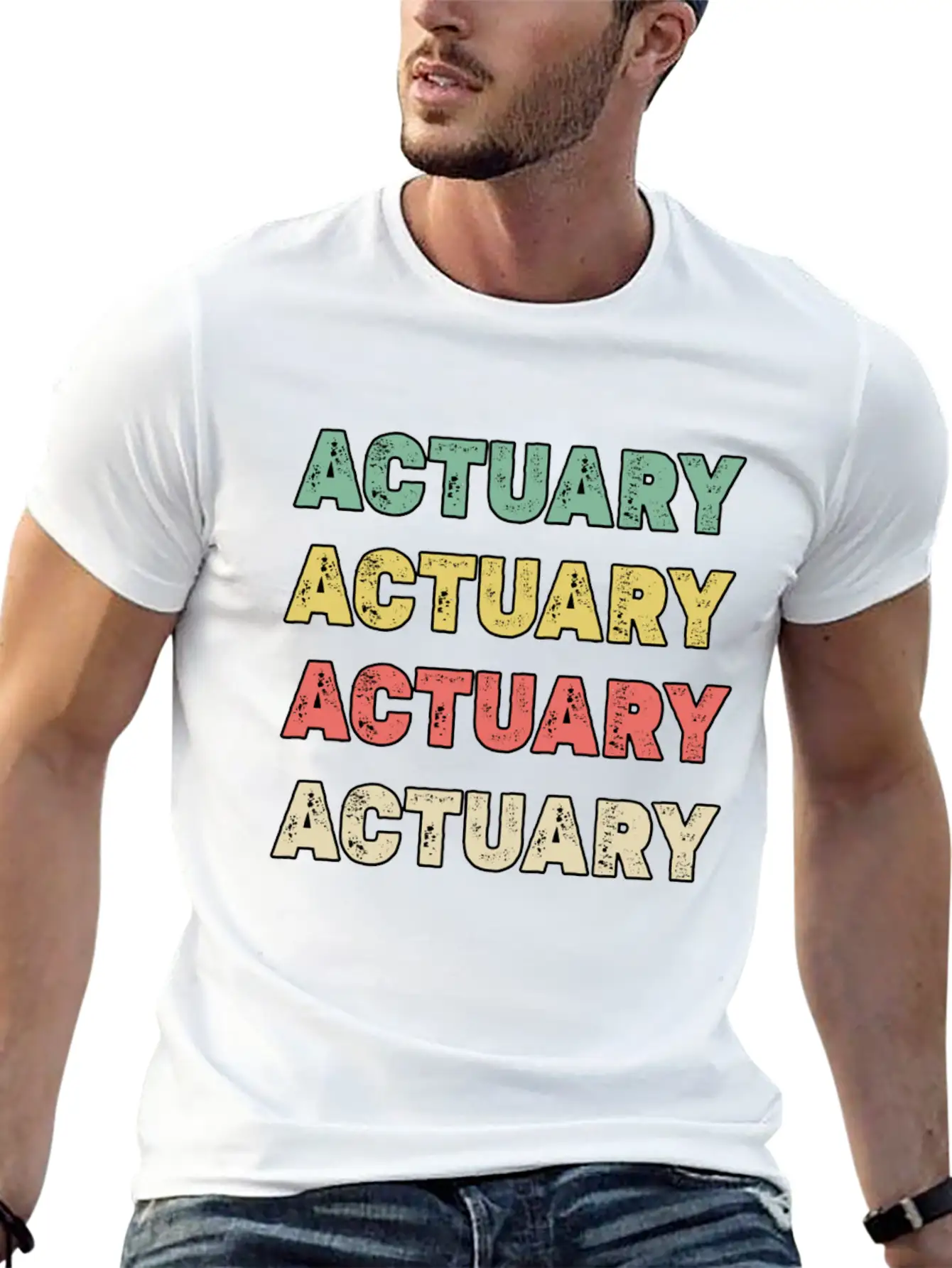 Retro Actuary Risk Manager Insurance Soft Cotton Short Sleeve Tee – Unisex Wardrobe Staple