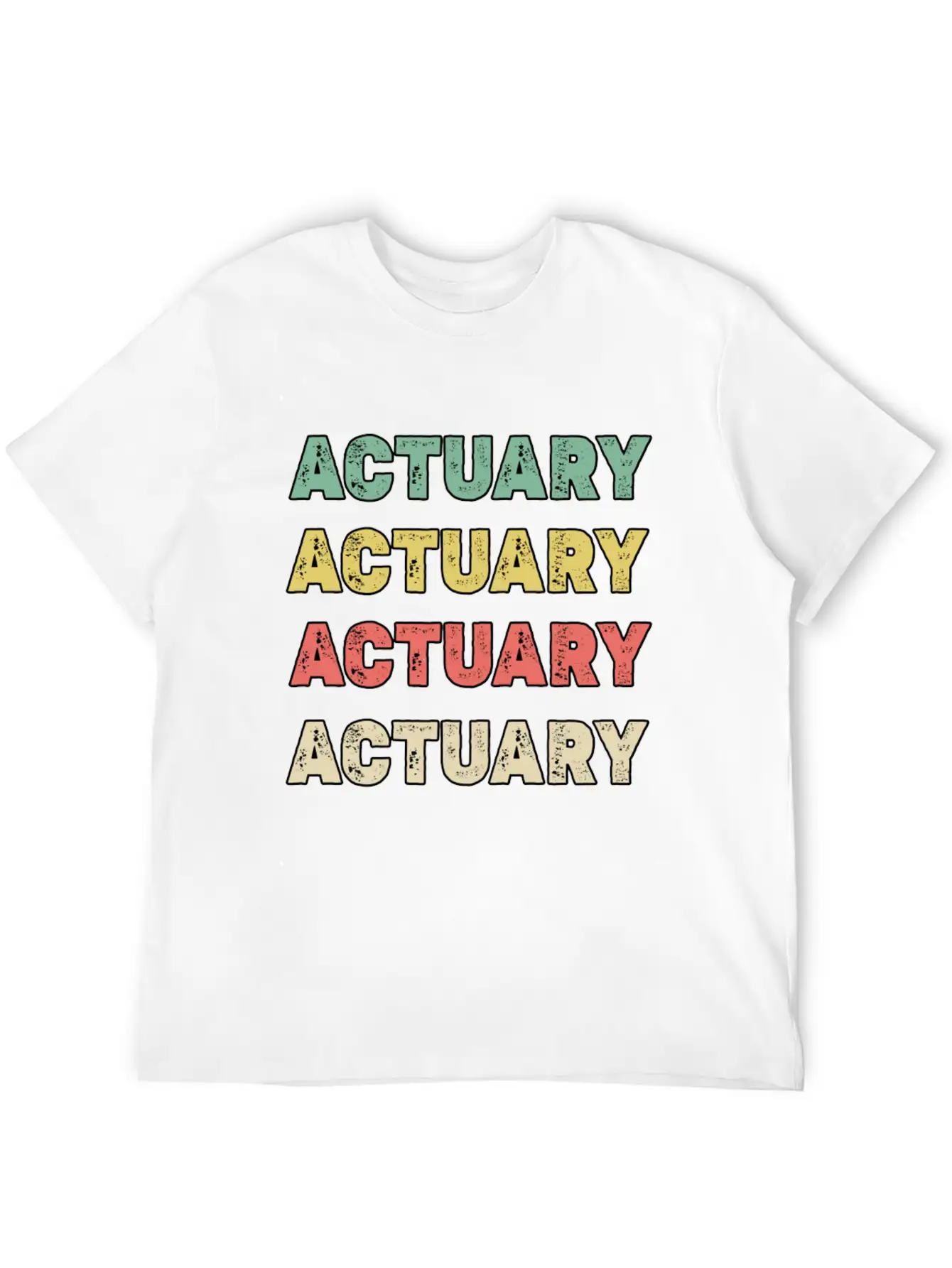 Retro Actuary Risk Manager Insurance Soft Cotton Short Sleeve Tee – Unisex Wardrobe Staple