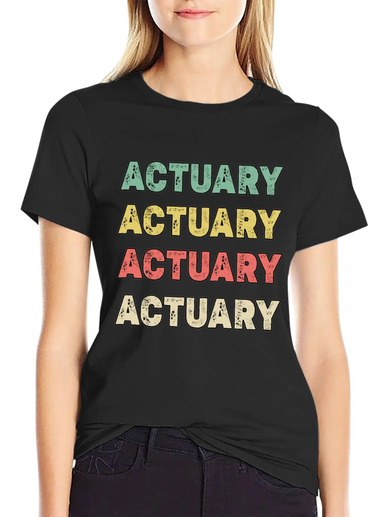 Retro Actuary Risk Manager Insurance Soft Cotton Short Sleeve Tee – Unisex Wardrobe Staple