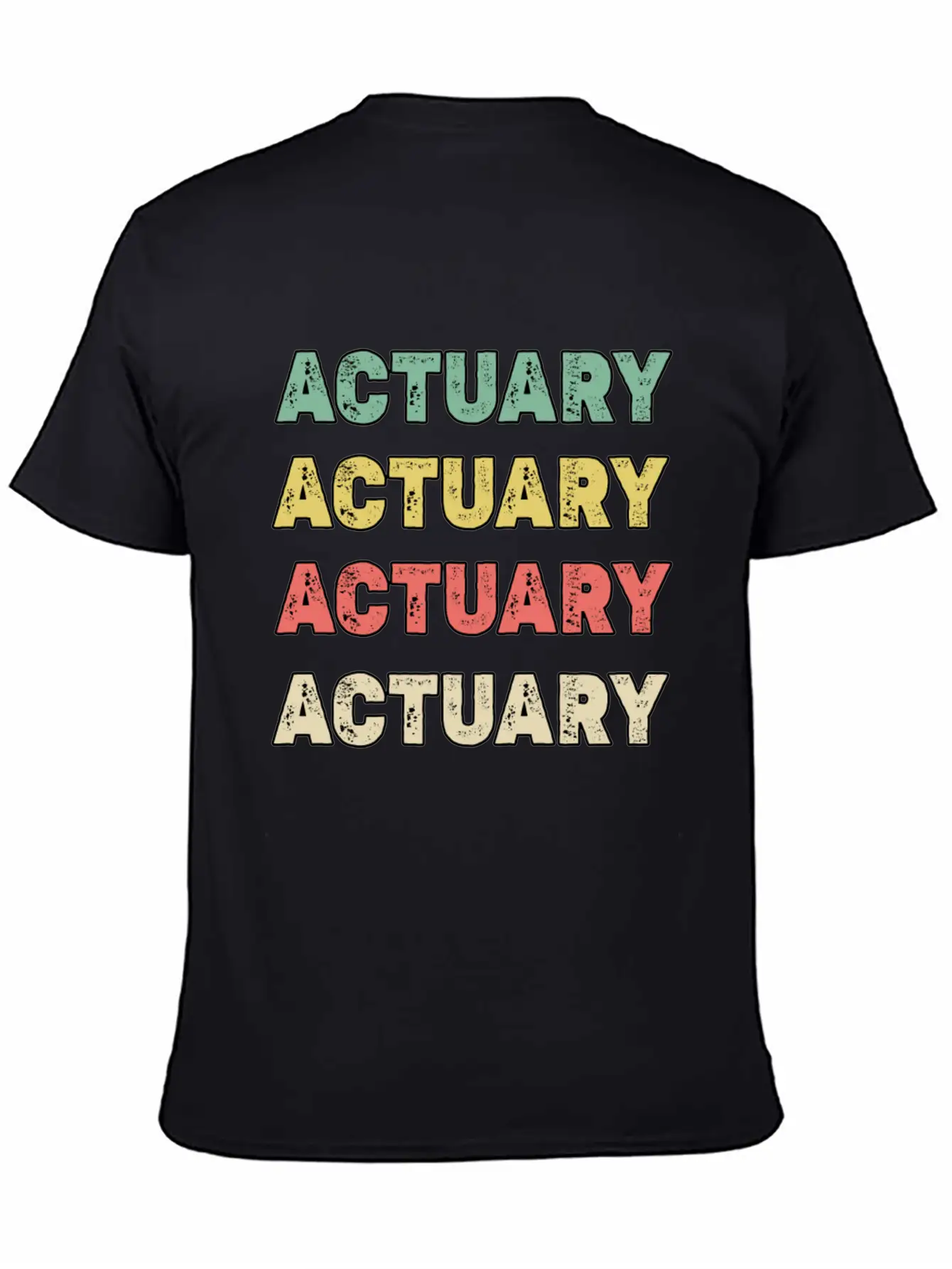 Retro Actuary Risk Manager Insurance Soft Cotton Short Sleeve Tee – Unisex Wardrobe Staple
