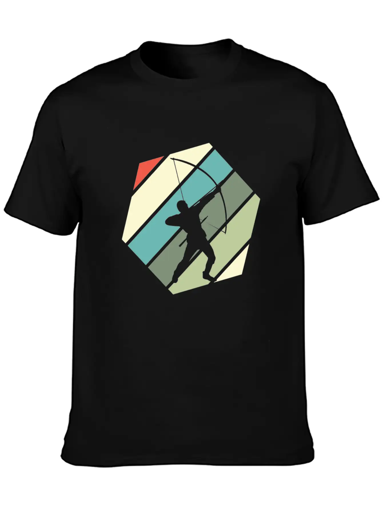 Retro Archer Archery Lightweight Cotton T-Shirt – Daily Comfort Graphic Shirt
