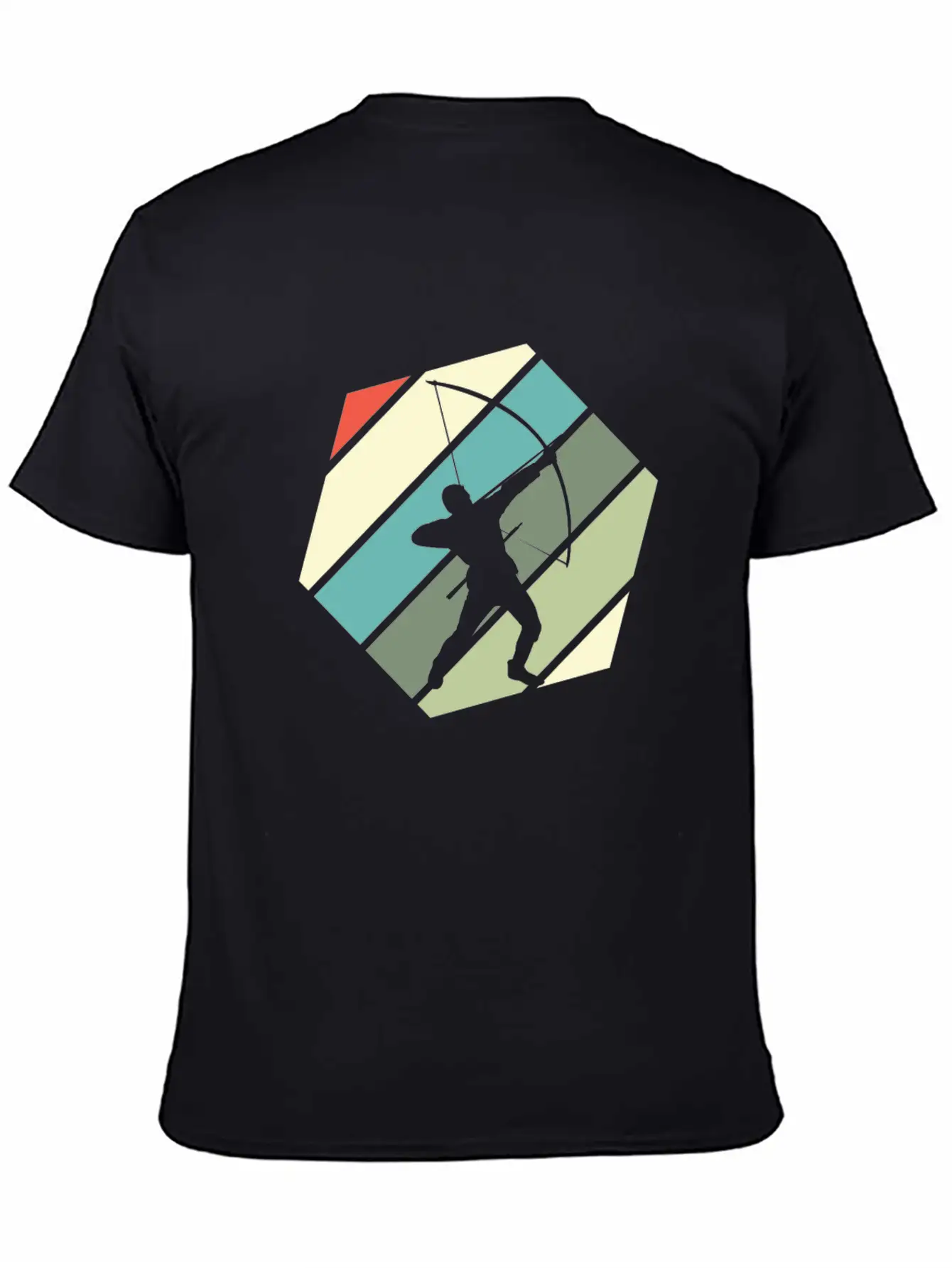 Retro Archer Archery Lightweight Cotton T-Shirt – Daily Comfort Graphic Shirt