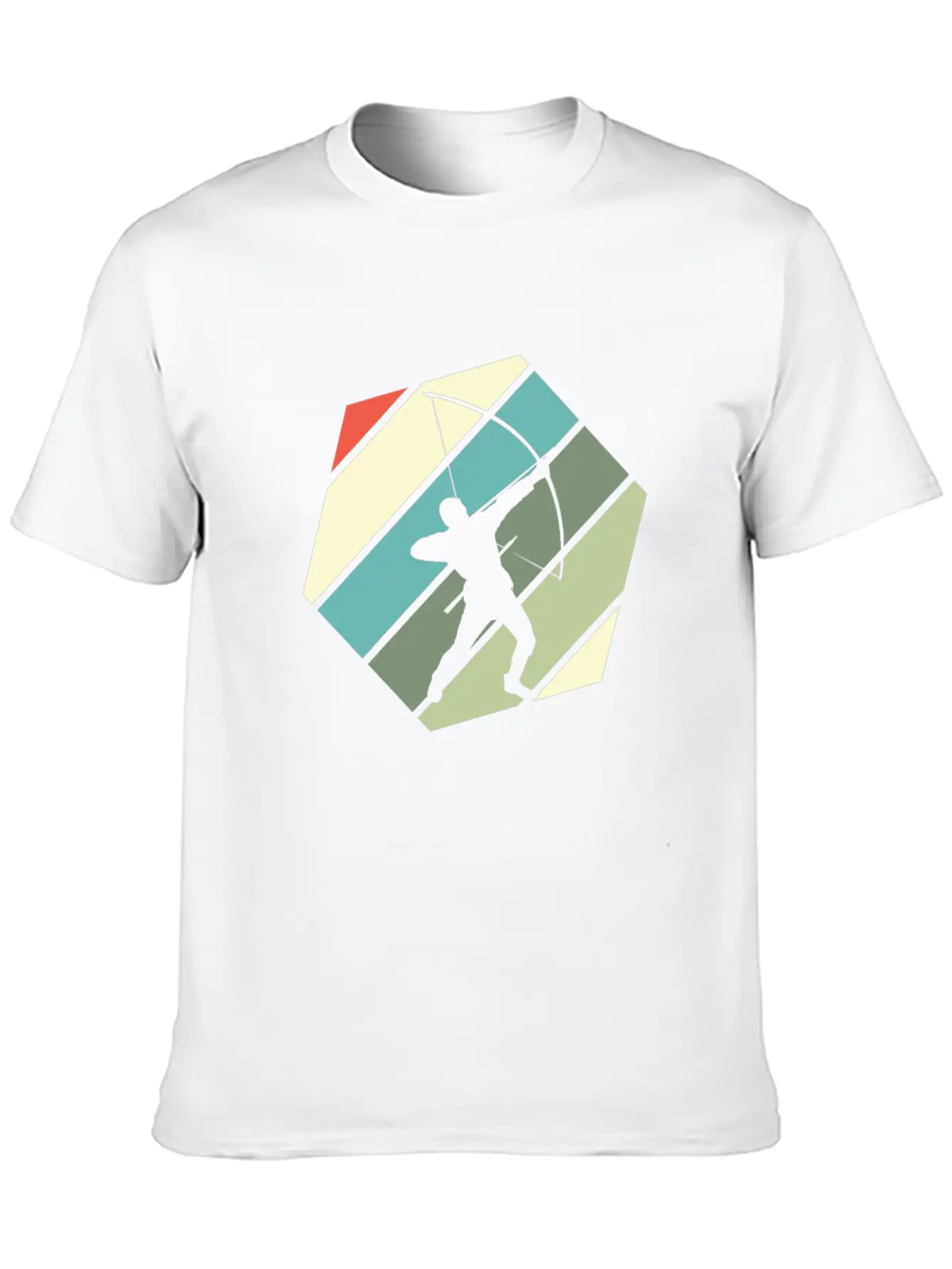 Retro Archer Archery Lightweight Cotton T-Shirt – Daily Comfort Graphic Shirt