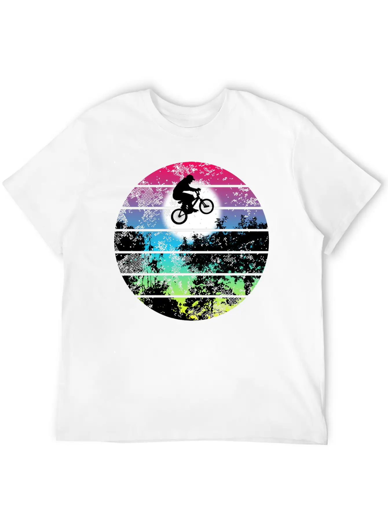 Retro BMX Classic Fit Graphic Tee For Daily Comfort – Unisex Cotton Shirt