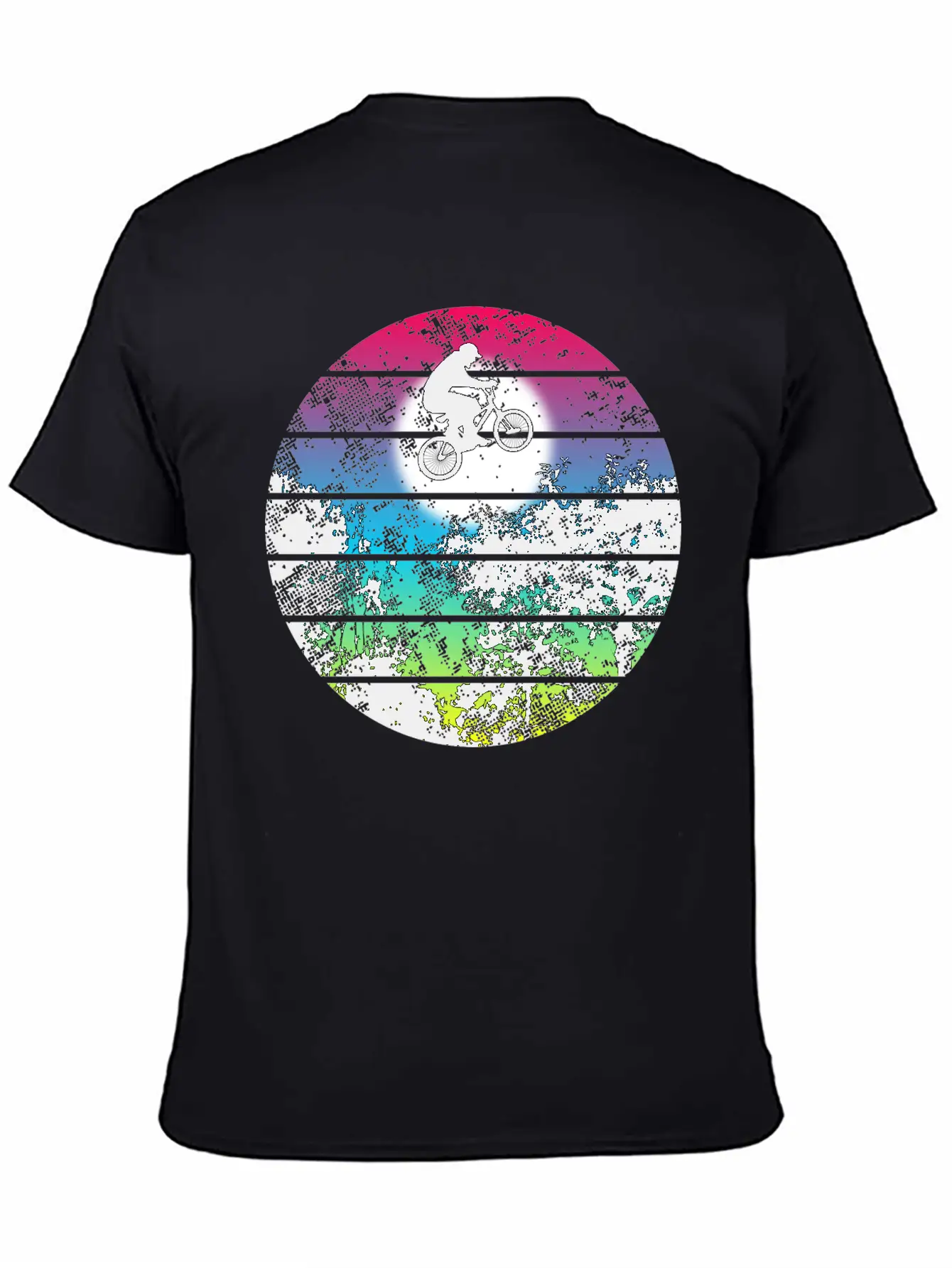 Retro BMX Classic Fit Graphic Tee For Daily Comfort – Unisex Cotton Shirt