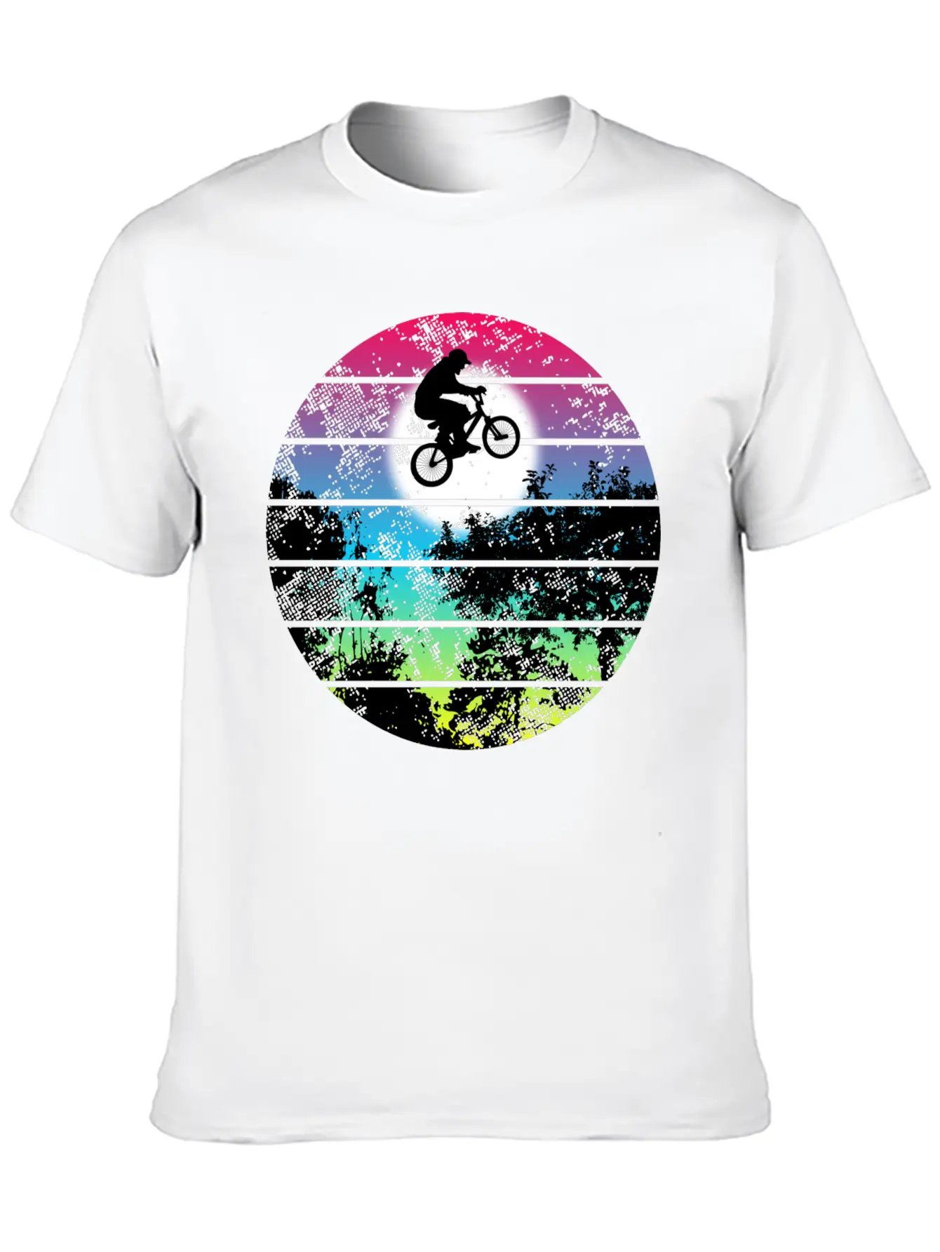 Retro BMX Classic Fit Graphic Tee For Daily Comfort – Unisex Cotton Shirt