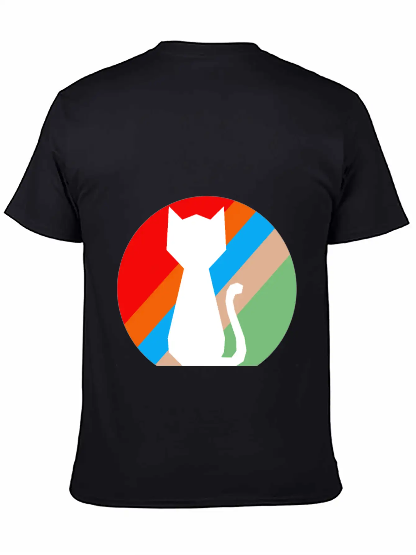 Retro Cat Soft Cotton Short Sleeve Tee – Unisex Wardrobe Staple