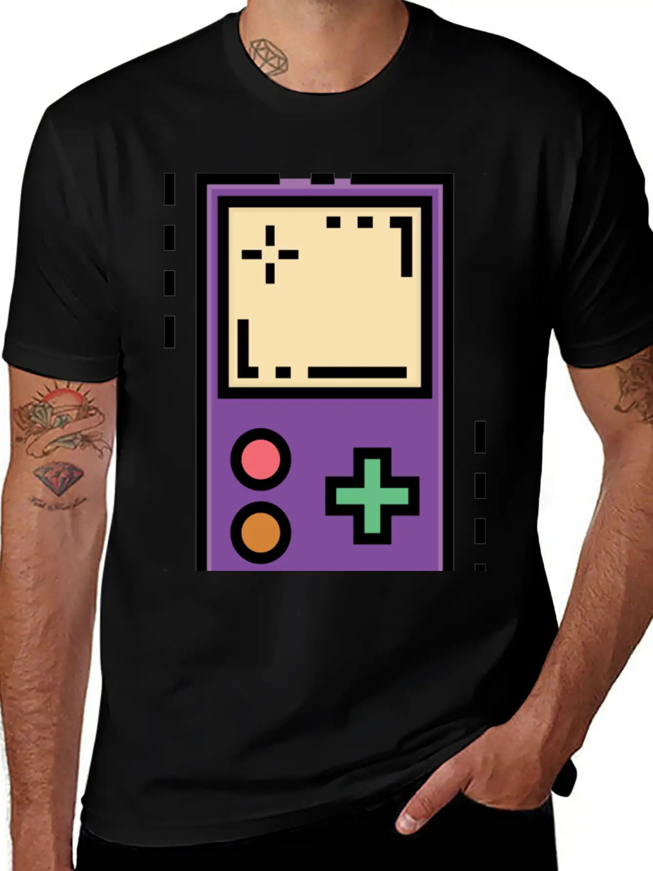 Retro Gaming On Relaxed Everyday Tee – Lightweight And Durable Cotton