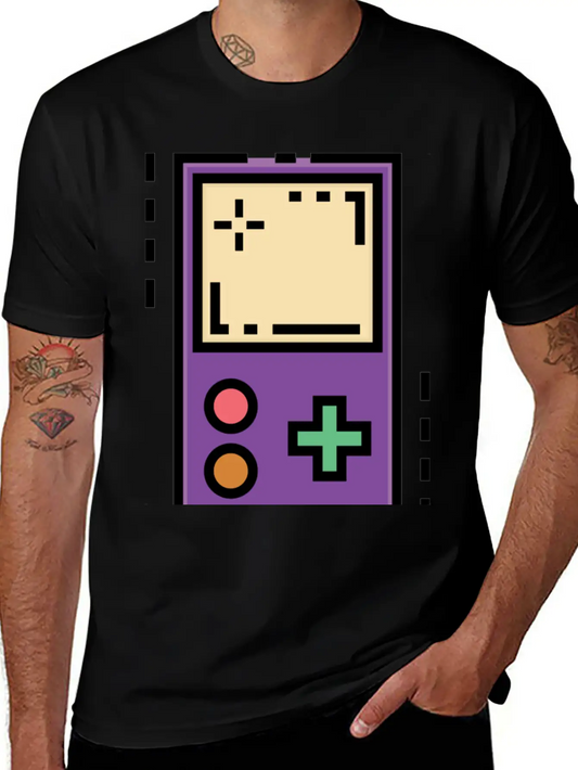 Retro Gaming On Relaxed Everyday Tee – Lightweight And Durable Cotton