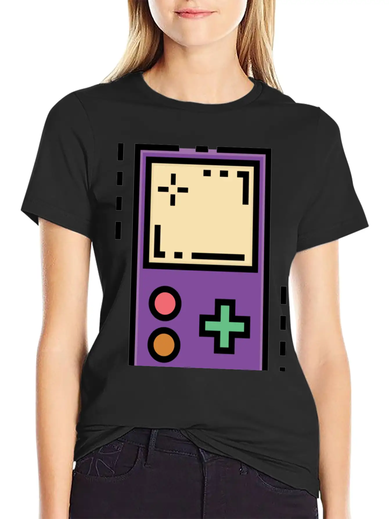 Retro Gaming On Relaxed Everyday Tee – Lightweight And Durable Cotton