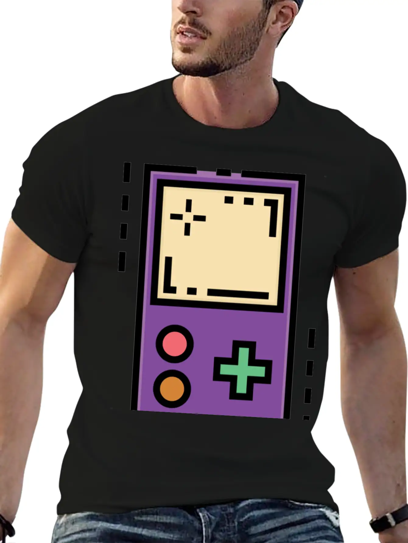 Retro Gaming On Relaxed Everyday Tee – Lightweight And Durable Cotton