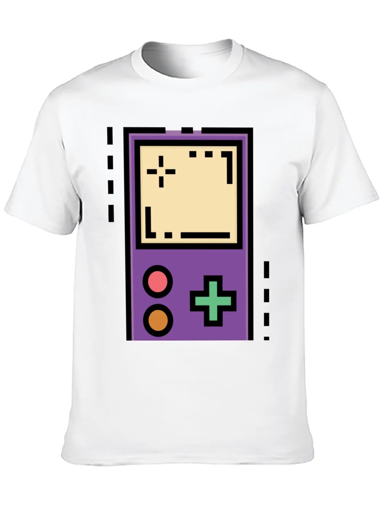 Retro Gaming On Relaxed Everyday Tee – Lightweight And Durable Cotton