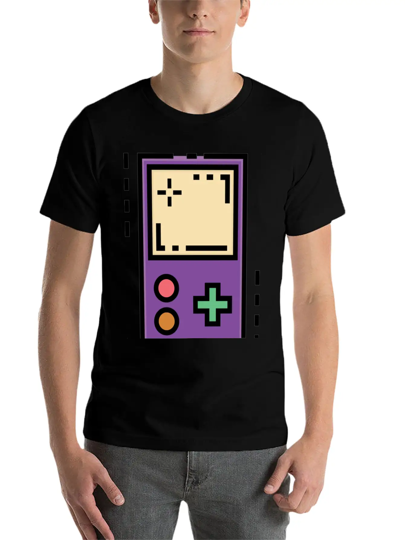 Retro Gaming On Relaxed Everyday Tee – Lightweight And Durable Cotton