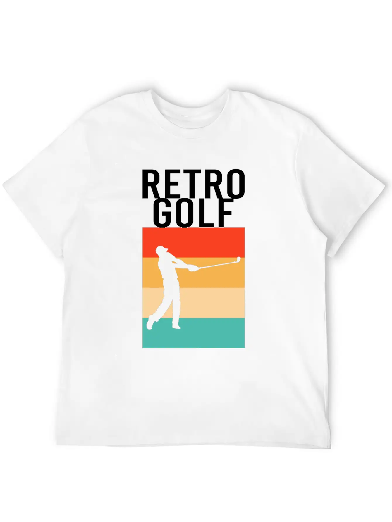 Retro Golf Classic Fit Graphic Tee For Daily Comfort – Unisex Cotton Shirt