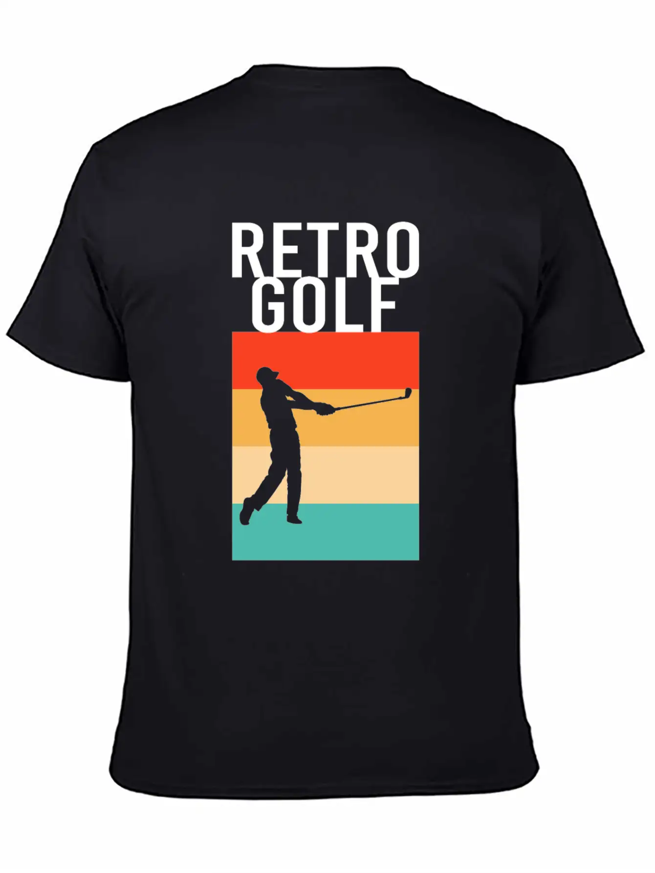 Retro Golf Classic Fit Graphic Tee For Daily Comfort – Unisex Cotton Shirt