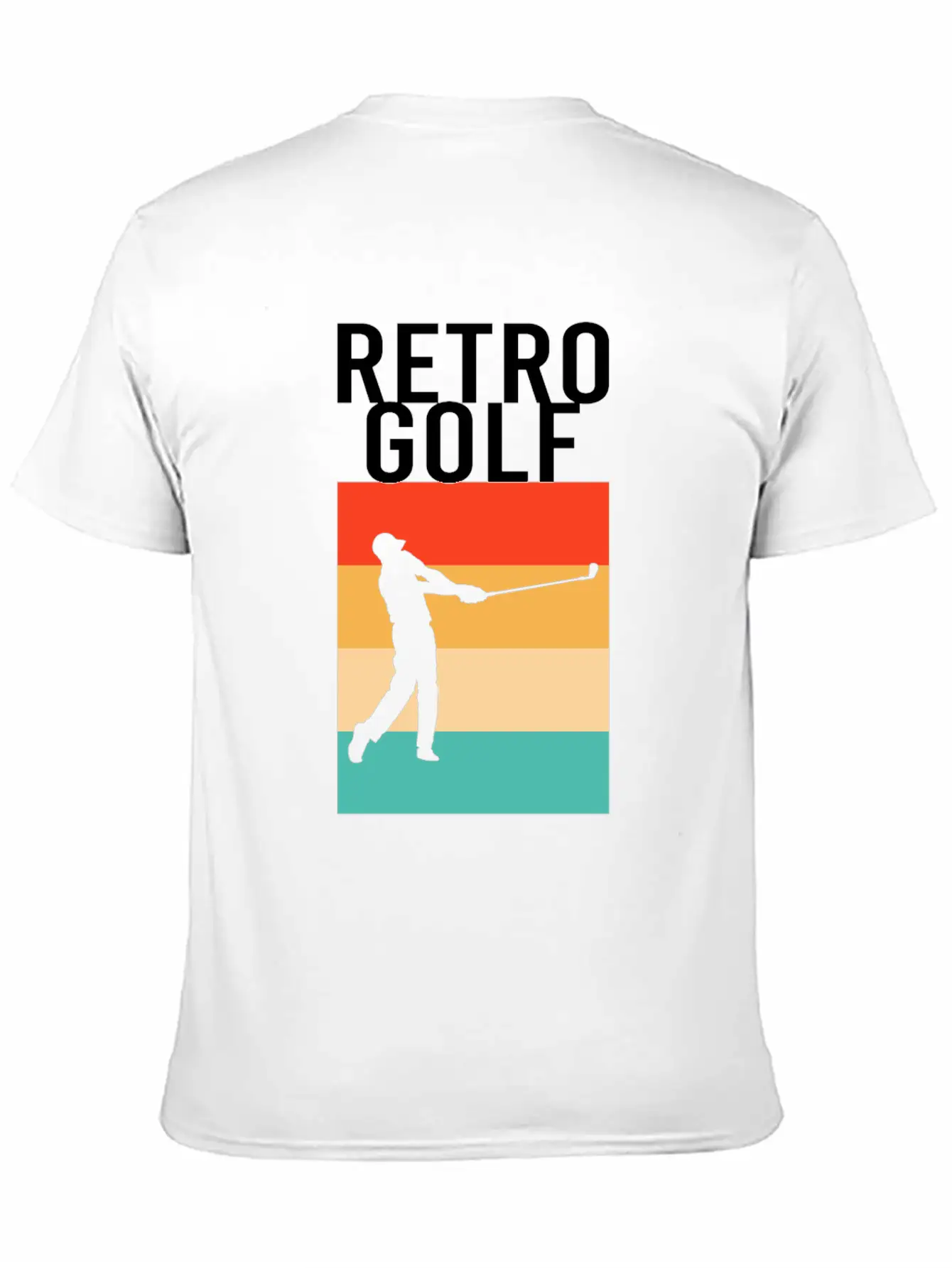 Retro Golf Classic Fit Graphic Tee For Daily Comfort – Unisex Cotton Shirt