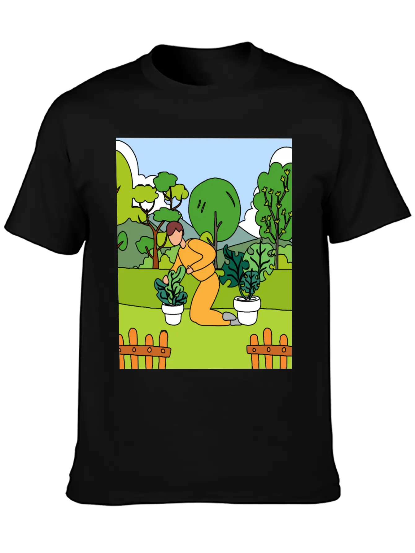 Retro Hobby Gardener Garden Gardener Comfortable Minimalist Graphic Tee – Summer Style Essential