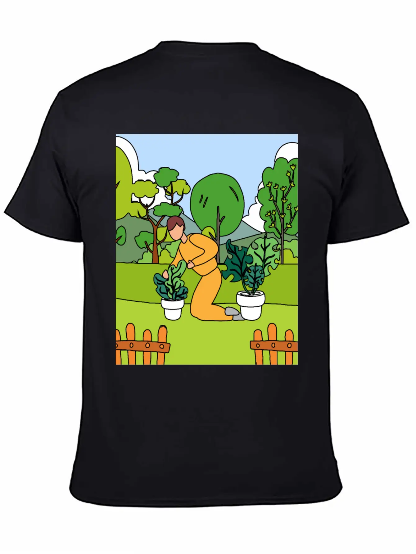 Retro Hobby Gardener Garden Gardener Comfortable Minimalist Graphic Tee – Summer Style Essential