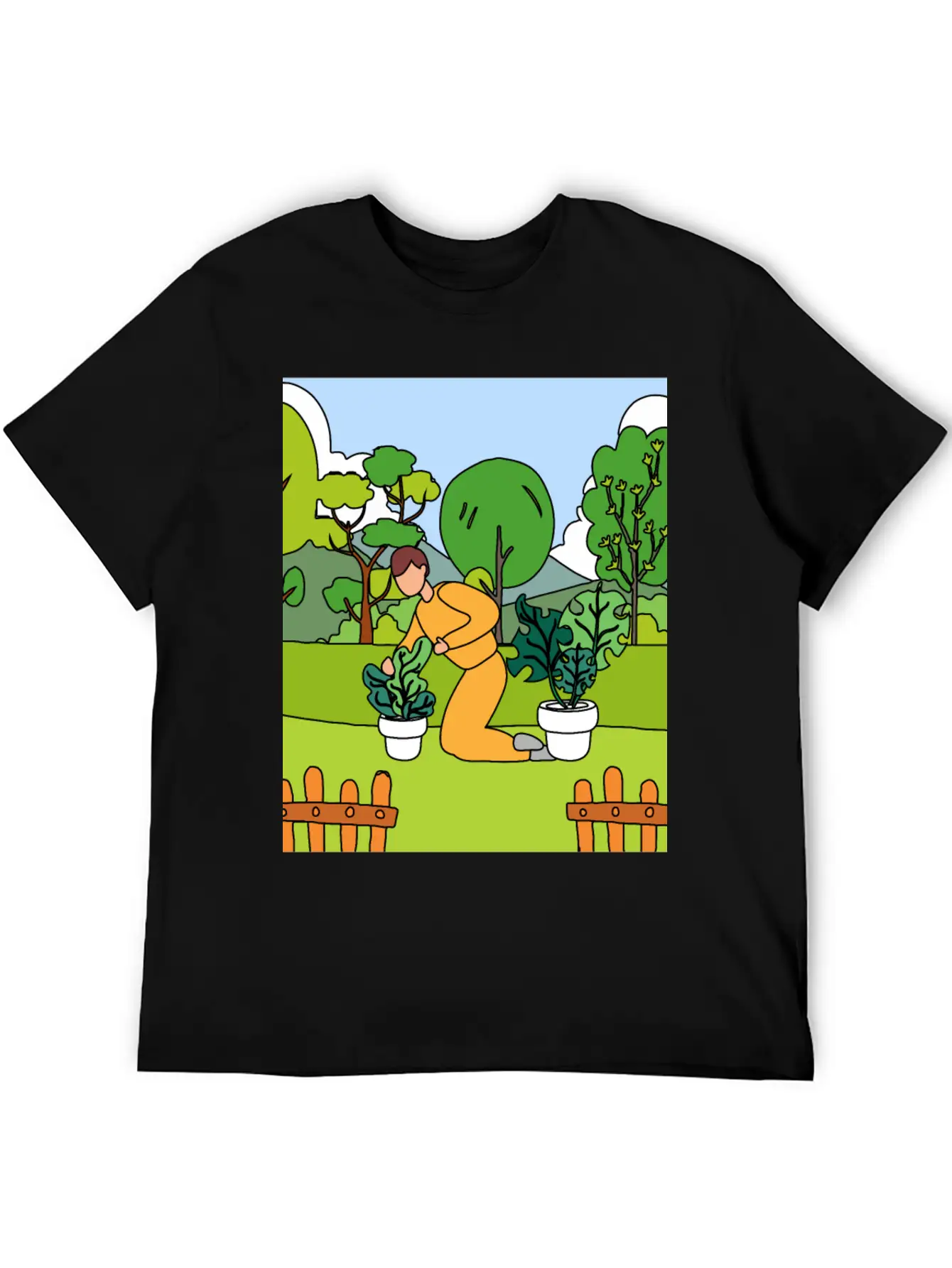 Retro Hobby Gardener Garden Gardener Comfortable Minimalist Graphic Tee – Summer Style Essential