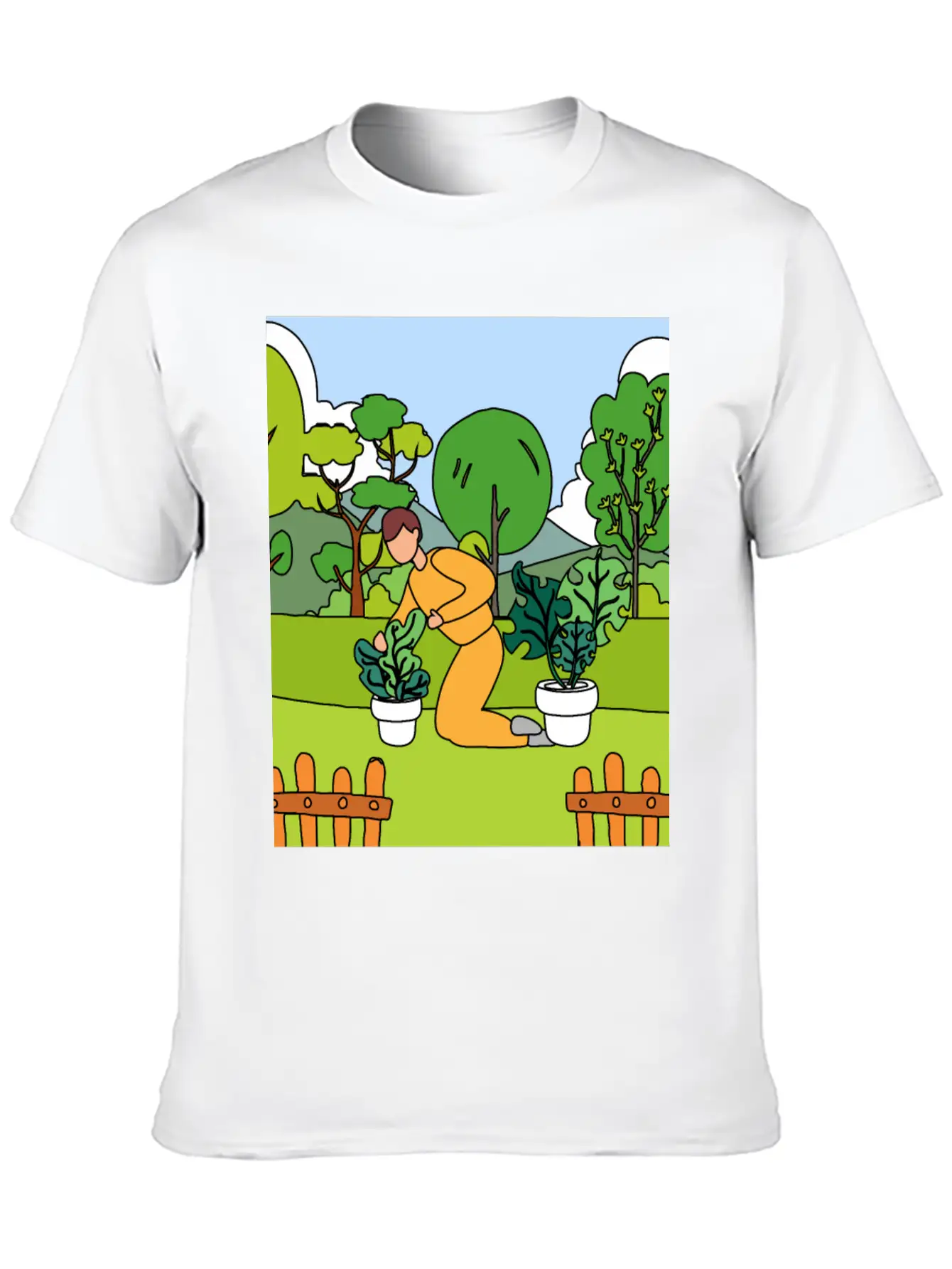Retro Hobby Gardener Garden Gardener Comfortable Minimalist Graphic Tee – Summer Style Essential