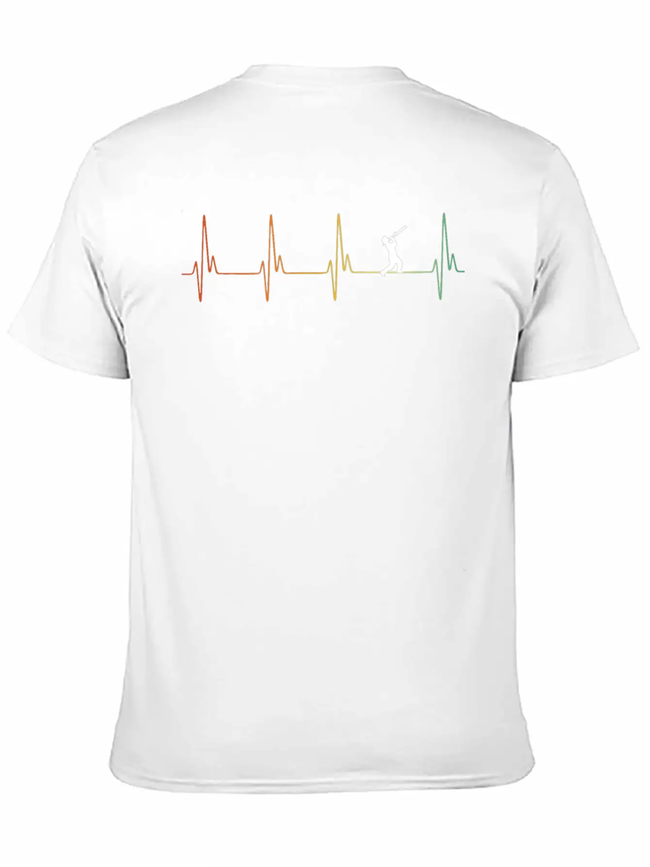 Retro Jazz Heartbeat Lightweight Cotton T-Shirt – Daily Comfort Graphic Shirt