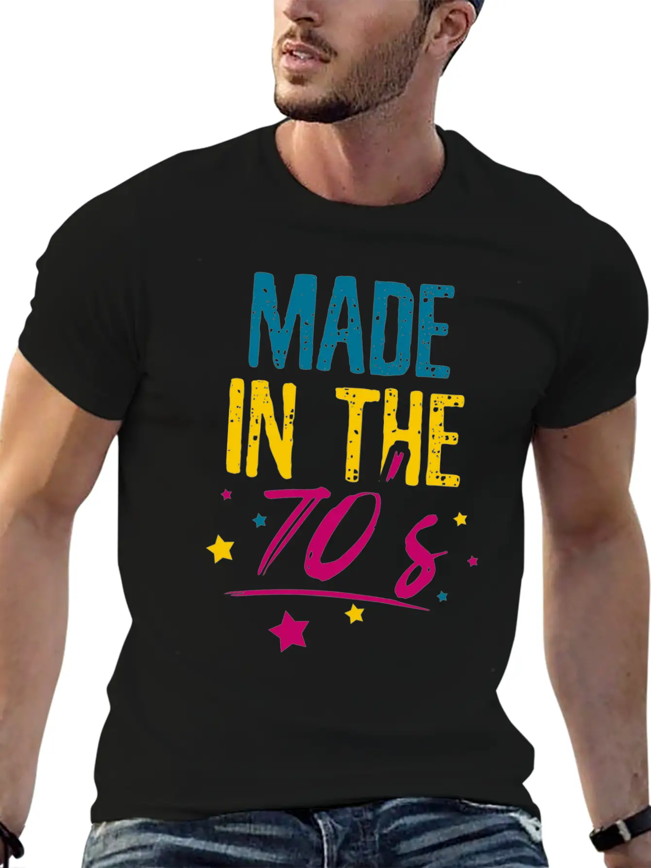 Retro Made In The 70's Essential Cotton Tee For Daily Outfits – Unisex Style