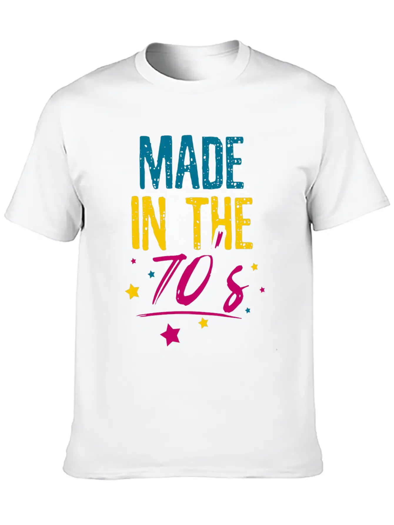 Retro Made In The 70's Essential Cotton Tee For Daily Outfits – Unisex Style
