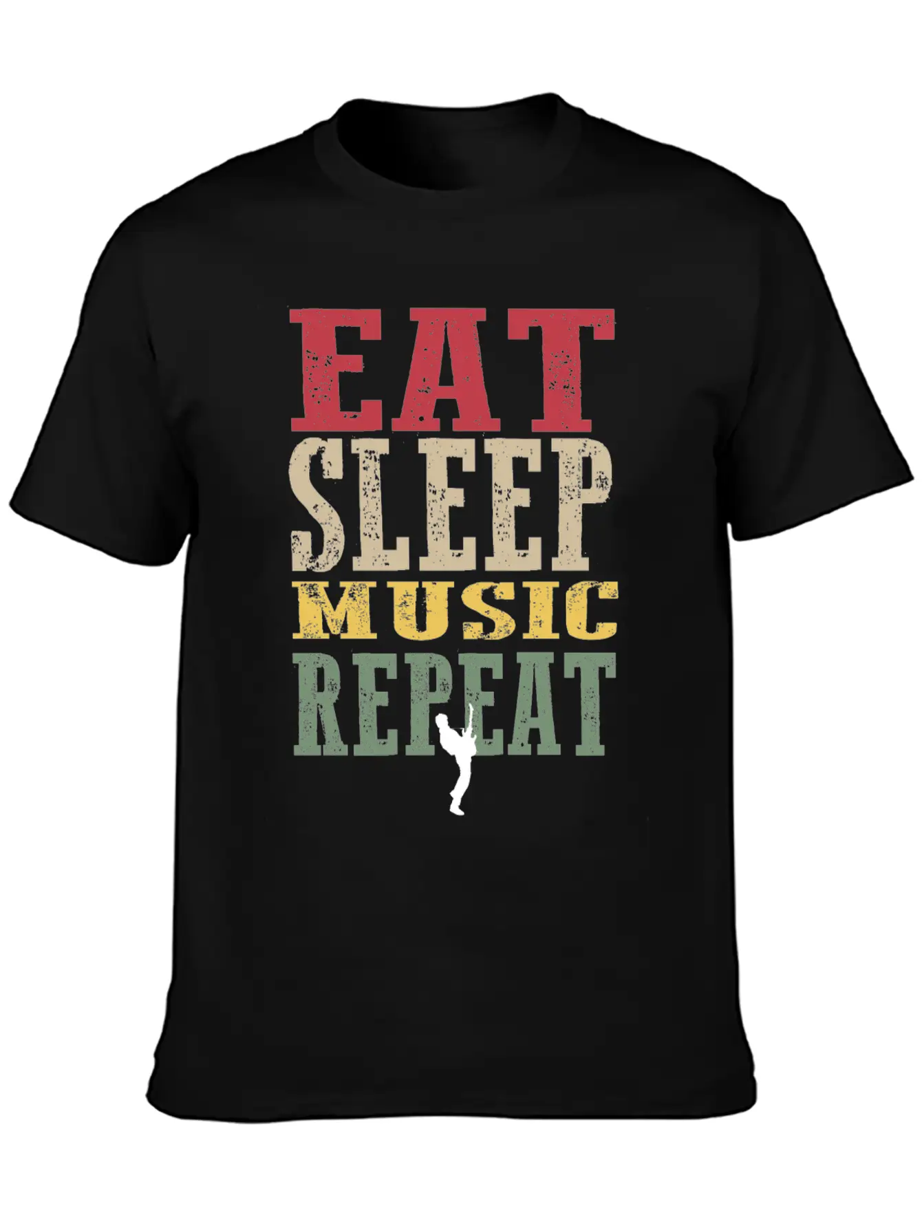 Retro Music Tee Soft Cotton Short Sleeve Tee – Unisex Wardrobe Staple