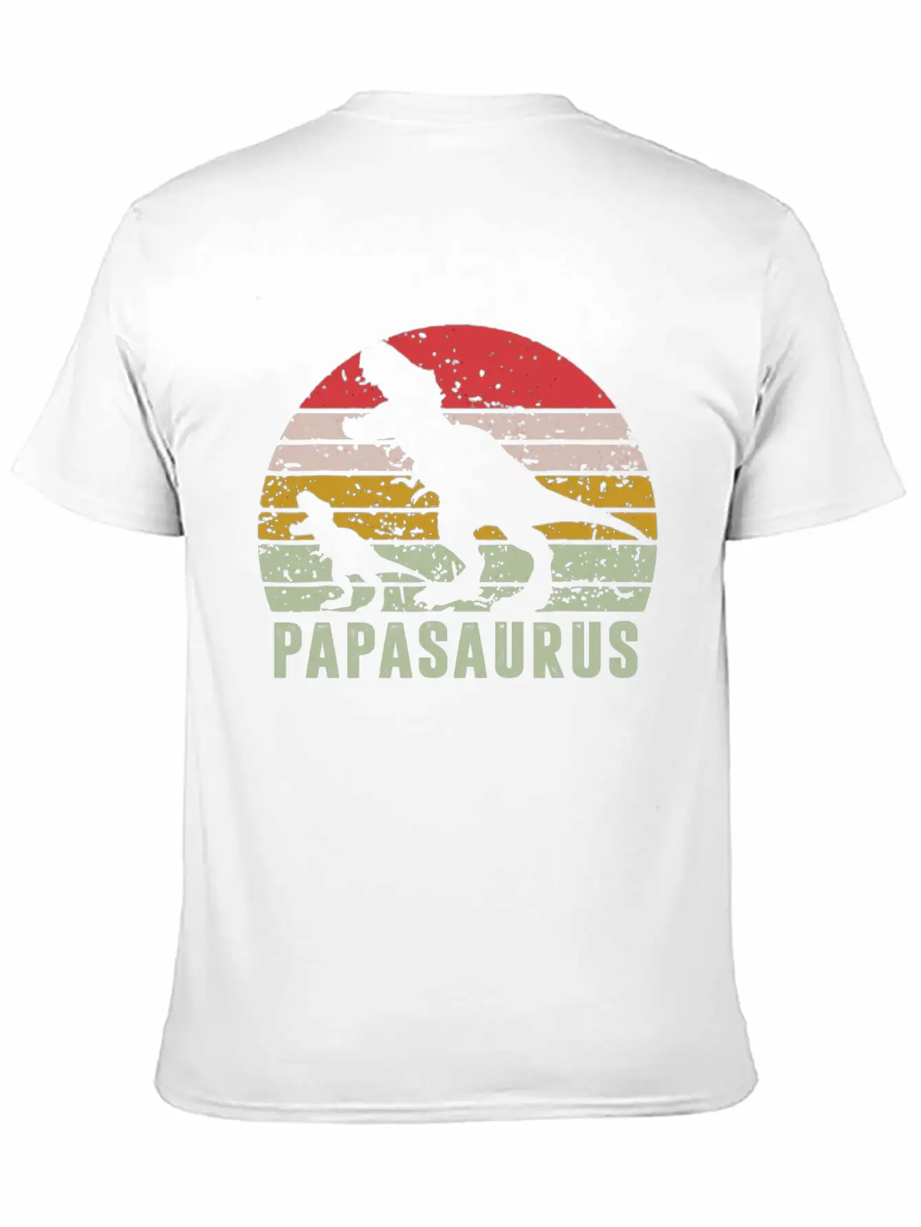 RETRO PAPASAURUS Unisex Casual T-Shirt – Clean Design For Daily Comfort