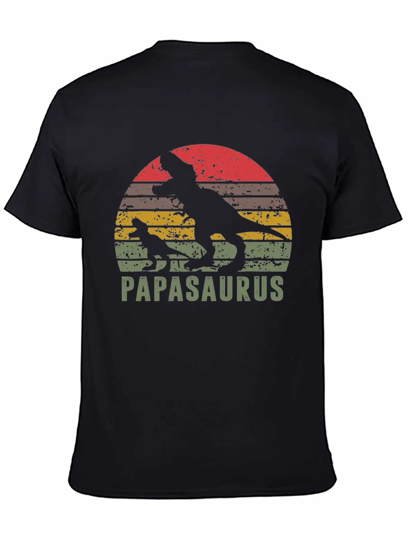 RETRO PAPASAURUS Unisex Casual T-Shirt – Clean Design For Daily Comfort