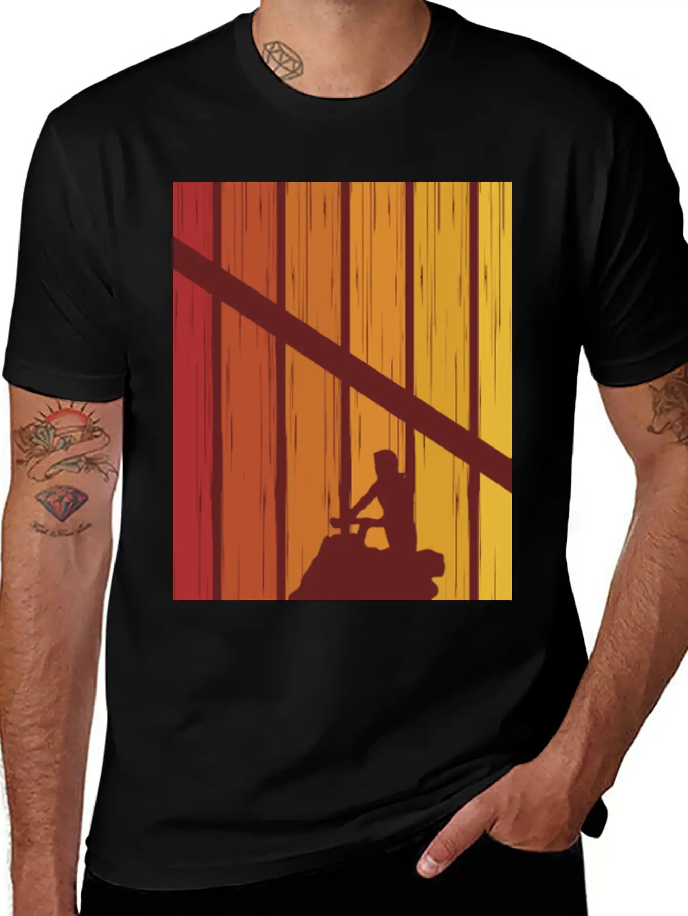 Retro Snowmobile Vintage Snow Machine Lightweight Cotton T-Shirt – Daily Comfort Graphic Shirt