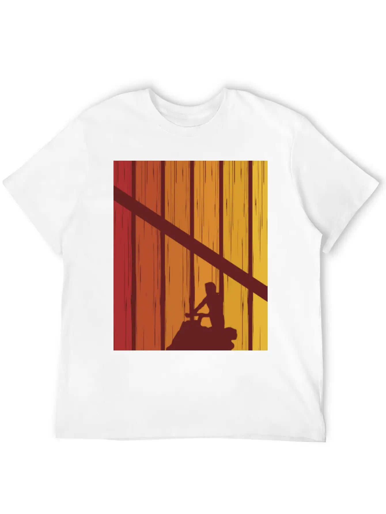 Retro Snowmobile Vintage Snow Machine Lightweight Cotton T-Shirt – Daily Comfort Graphic Shirt