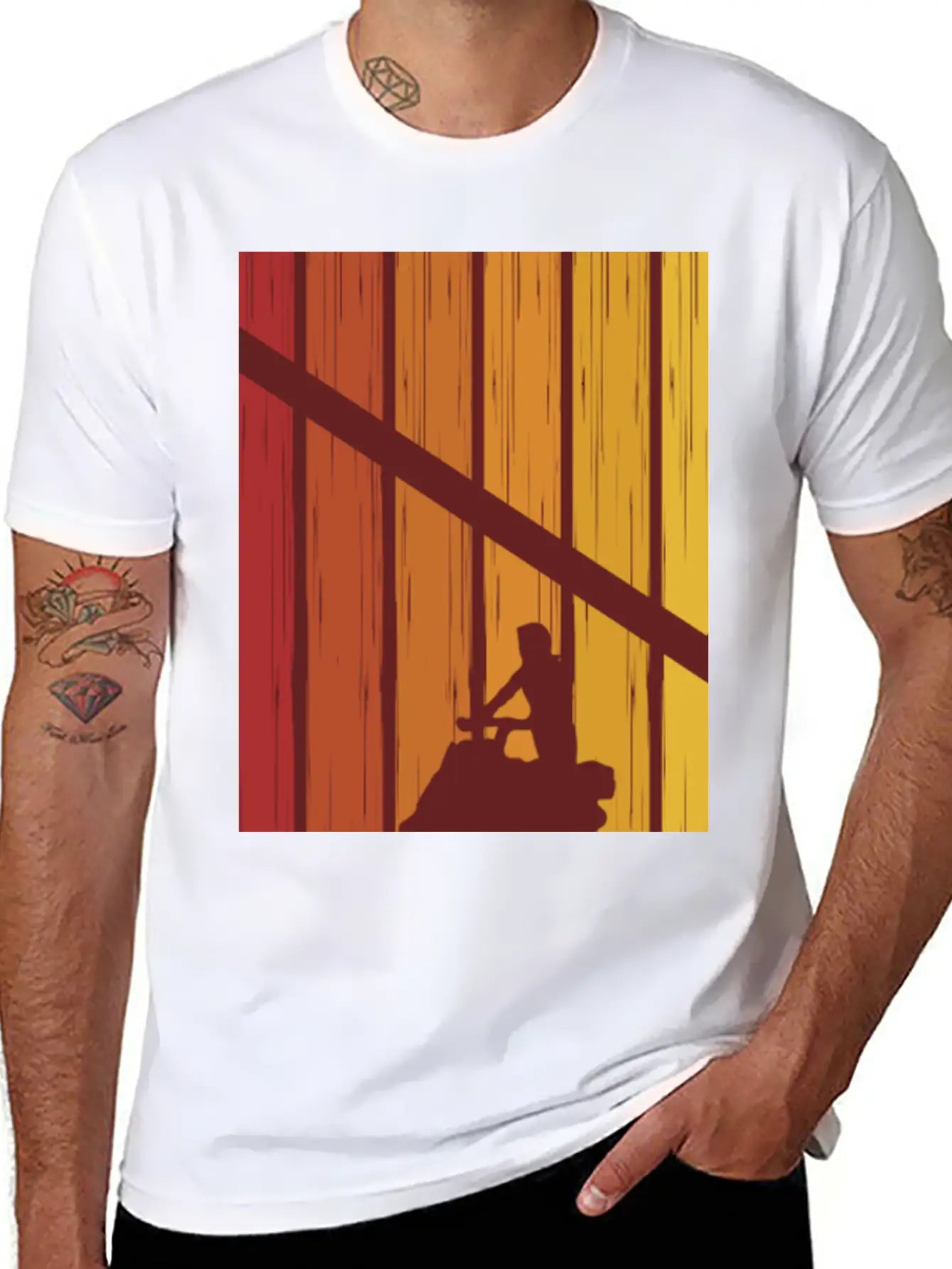 Retro Snowmobile Vintage Snow Machine Lightweight Cotton T-Shirt – Daily Comfort Graphic Shirt