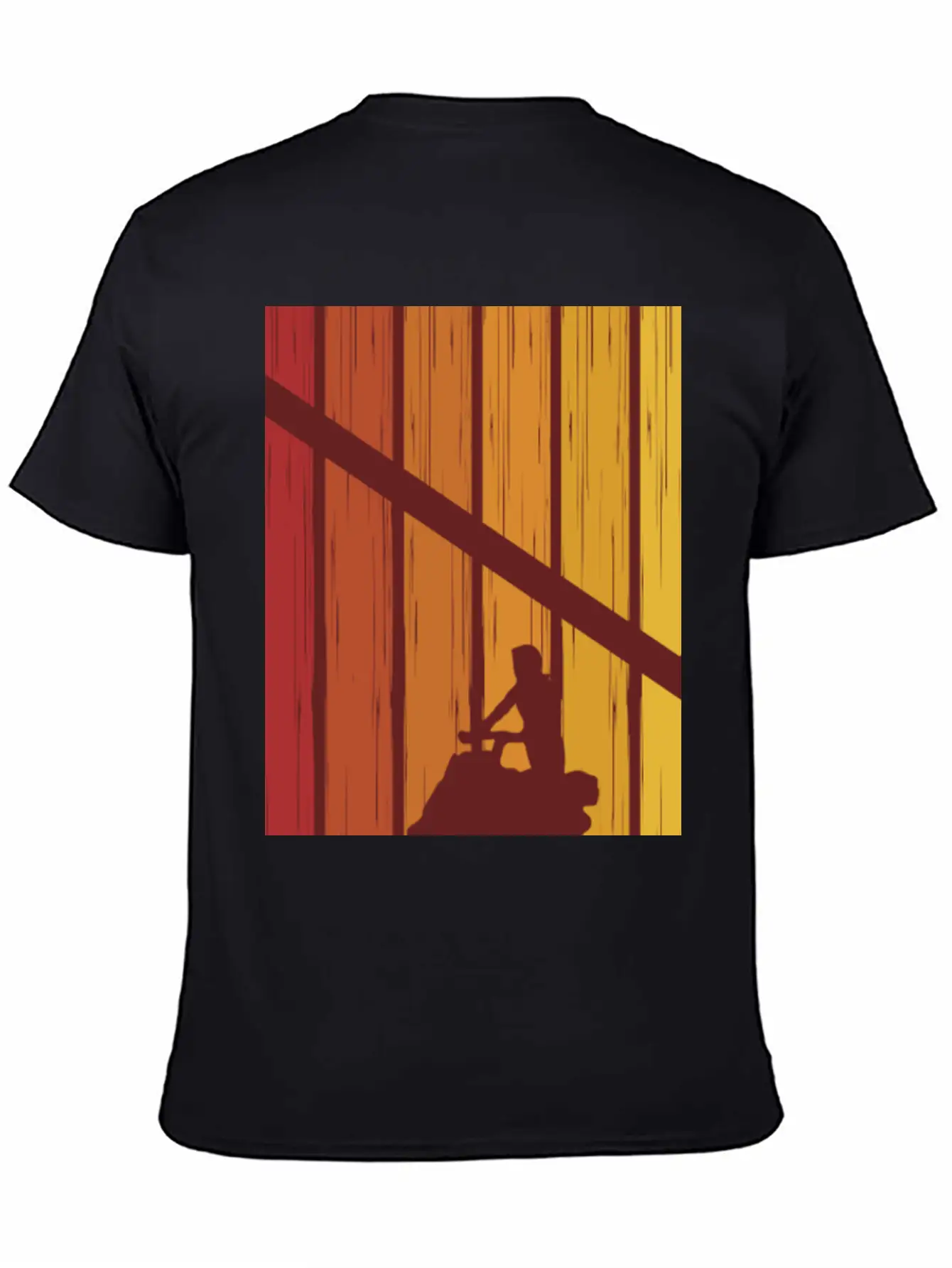 Retro Snowmobile Vintage Snow Machine Lightweight Cotton T-Shirt – Daily Comfort Graphic Shirt