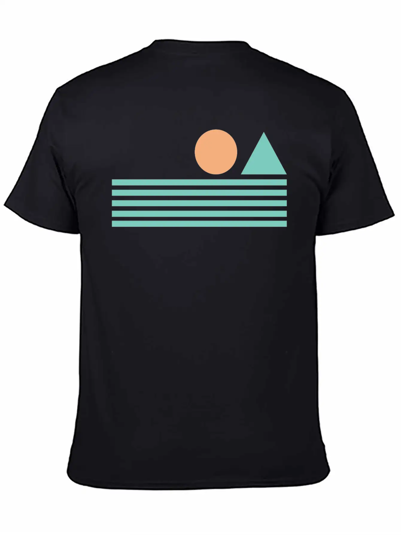 Retro Sunrise T-Shirt Unisex Casual T-Shirt – Clean Design For Daily Comfort